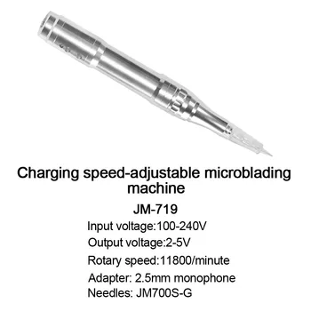 

Tattoo Machine Pen Chargable Speed Control Digital Intelligent Eyebrow Lip Liner Permanent Makeup Microblading Electric Machine