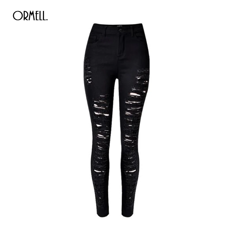 Compare Prices On Girls Ripped Skinny Jeans- Online Shopping/Buy 2016 Summer Ripped Denim Women Skinny Jeans Female Holes On Legs Pants For Girls Fashion Style - Compare Prices On Girls Ripped Skinny Jeans- Online Shopping/Buy
