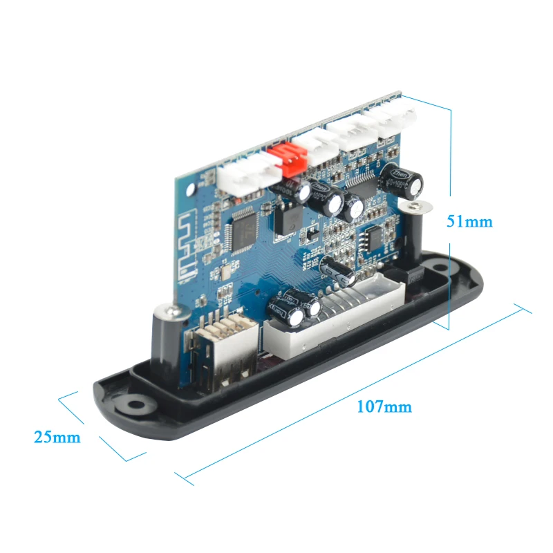 AOSHIKE 2,0 канальный Bluetooth усилитель доска стерео 10 Вт* 2 MP3 декодер поддержка FM APE MP3 WAV WMA USB звуковая карта приложение 12 В