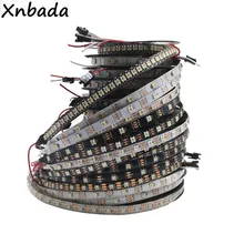 SK6812 RGBW(аналог WS2812B) 4 в 1 30/60/144 светодиодов/Пиксели/м; Индивидуальный Адресный светодиодные полосы светильник IP30/IP65/IP67 DC5V