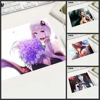 

XGZ High Quality Wearable Washable Small Size Anime Girl Mouse Pad Player Keyboard Game Lol Mouse Pads Suitable Laptop PC Mat