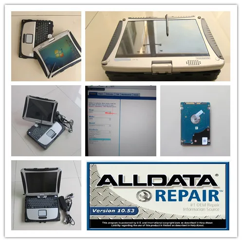 

Alldata Repair Software 10.53 MITCHELL ATSG 3in1 with 1tb Hdd Install Version Laptop CF19 Ready to Use WINDOWS7