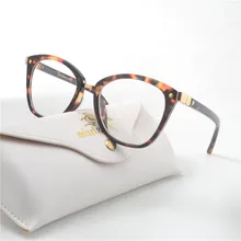 Очки по рецепту, кошачья оправа, женские розовые очки для девушек, компьютерные прозрачные оптические линзы для близорукости, игровые очки, люнет с коробкой FML