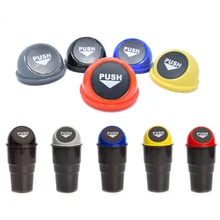 Dewtreetali High quality Car Garbage Can Car Trash Can Garbage Dust Case Holder Bin Car-styling