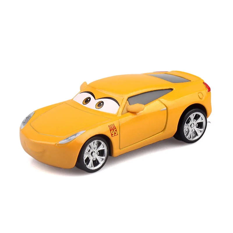 Pixar CARS 2 игрушки DieCasti автомобиль мета Сплав Классический до 7 лет черный шторм KuJie