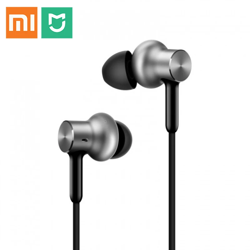 

Original Xiaomi Mi In-Ear Hybrid Pro HD Earphone With Mic Noise Cancelling Mi Headset for Mobile Phones Huawei Redmi 4