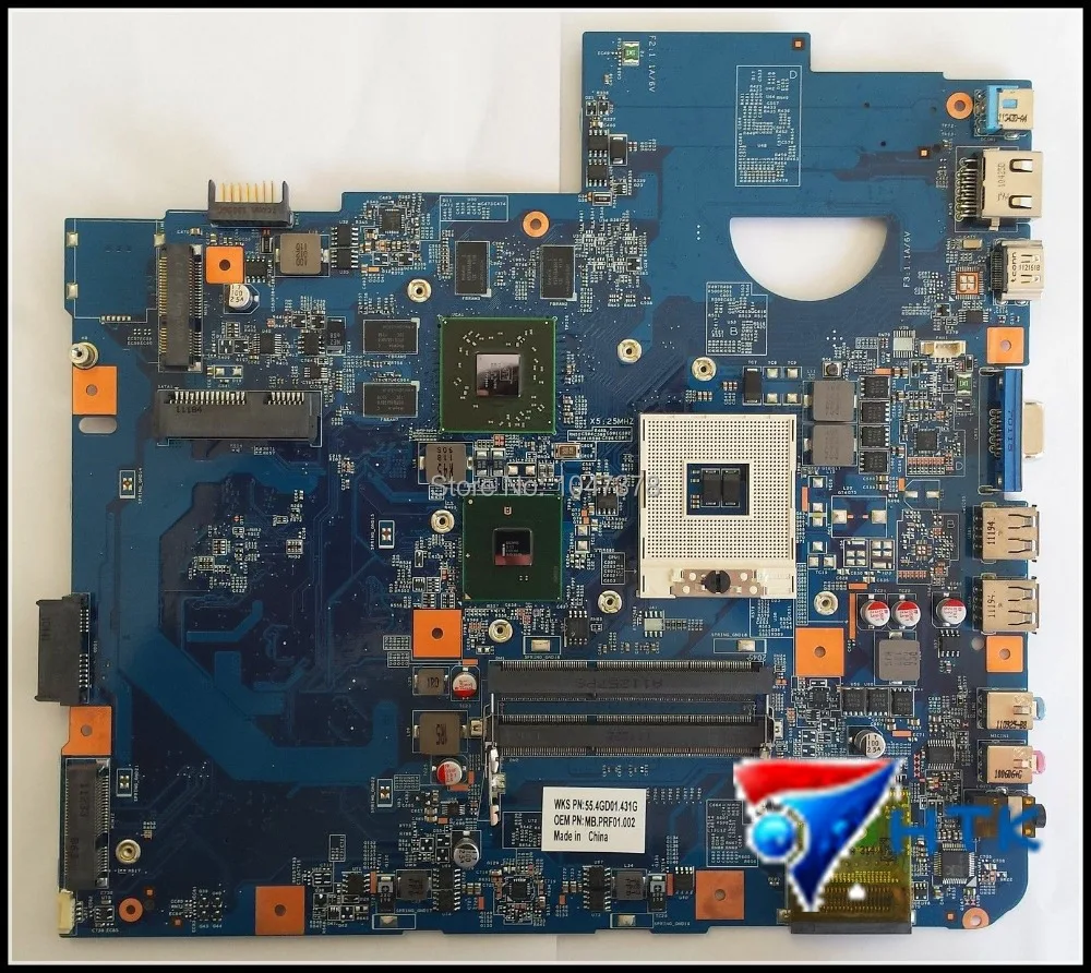 

original Laptop motherboard For Acer Aspire 5740 MBPRF01002 ( MB.PRF01.002 ) 48.4GD01.01M Mianboard with 45days warranty