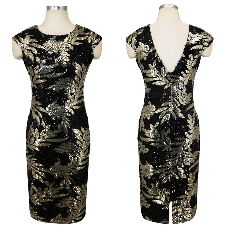 MUXU de verano de moda vestido sexy ropa de mujer de oro rosa lentejuelas vestido noche vestido de fiesta moda femenina elbise ropa de mujer vestido de lápiz