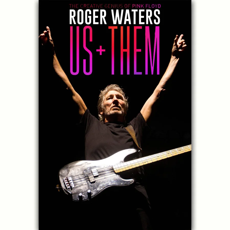 

MQ1277 Rock Music Roger Waters Us Them Print Hot New Art Poster Top Silk Light Canvas Home Decor Wall Picture Printings