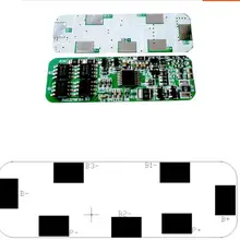 5 шт. 4-5A PCB зарядное устройство защитная доска для 3 пачек 3,7 в литий-ионный аккумулятор 18650 Зарядка батареи