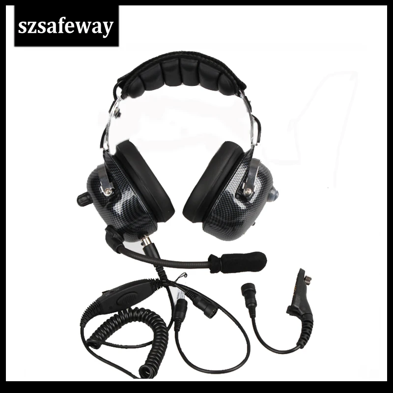 2019 New two way radio noise cancelling headset for Motorola DP3400