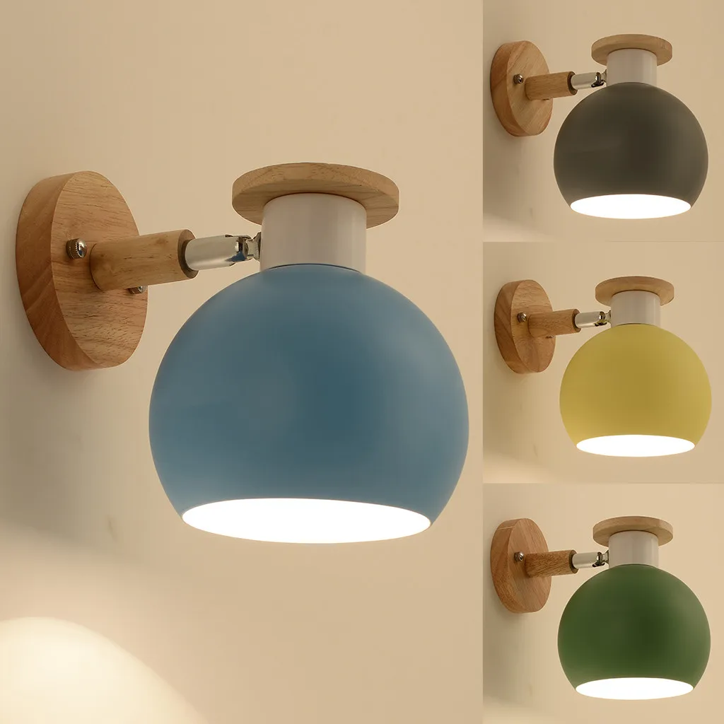 

Wall Lamp Creative Wall Lamp Swing Head Sconce light Bedroom Lighting Bedside Reading Lamp Applique Murale Luminaire Moderne