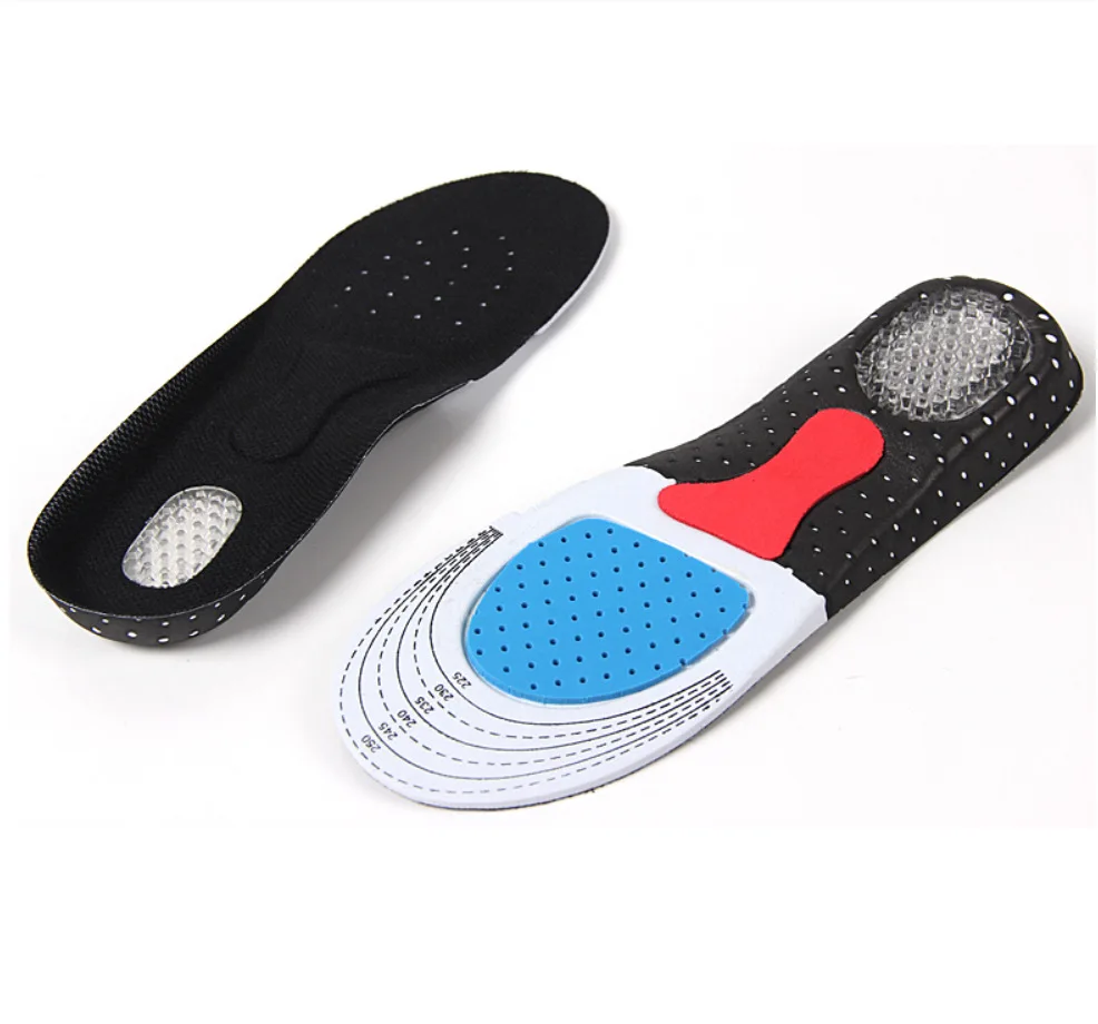 

EABXZ Thickened Sports Insoles Breathable and Shock Absorbent EVA Insoles Heel Silica Gel for Men and Women Pad Shoe Inserts