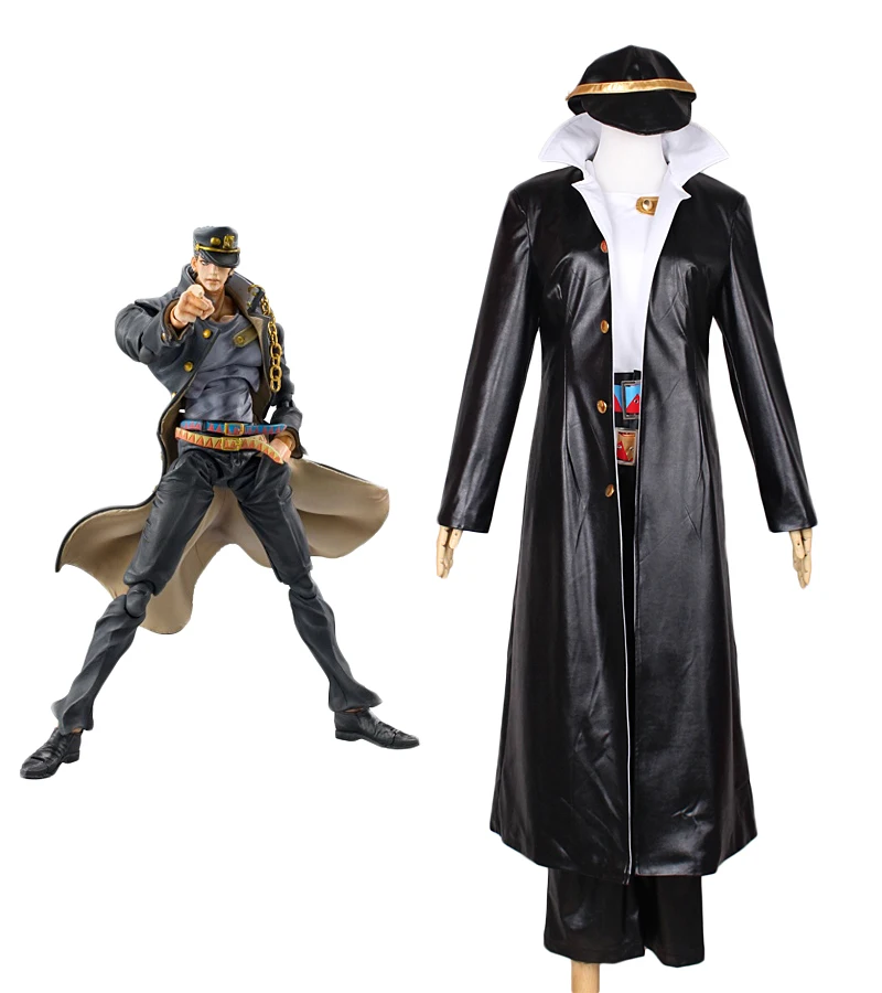 Невероятное приключение Джоджо Kujo Jotaro карнавальный костюм изготовленный на