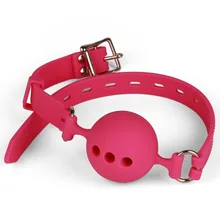 Silicone Mouth Gag Oral Open Mouth Stuffed Ball Breathable Ball Gag Adult Game Restraints Flirting Sex Toys for Couples Erotic цена Silicone Mouth Gag Oral Open Mouth Stuffed Ball Breathable Ball Gag Adult Game Restraints Flirting Sex Toys for Couples Erotic цены онлайн