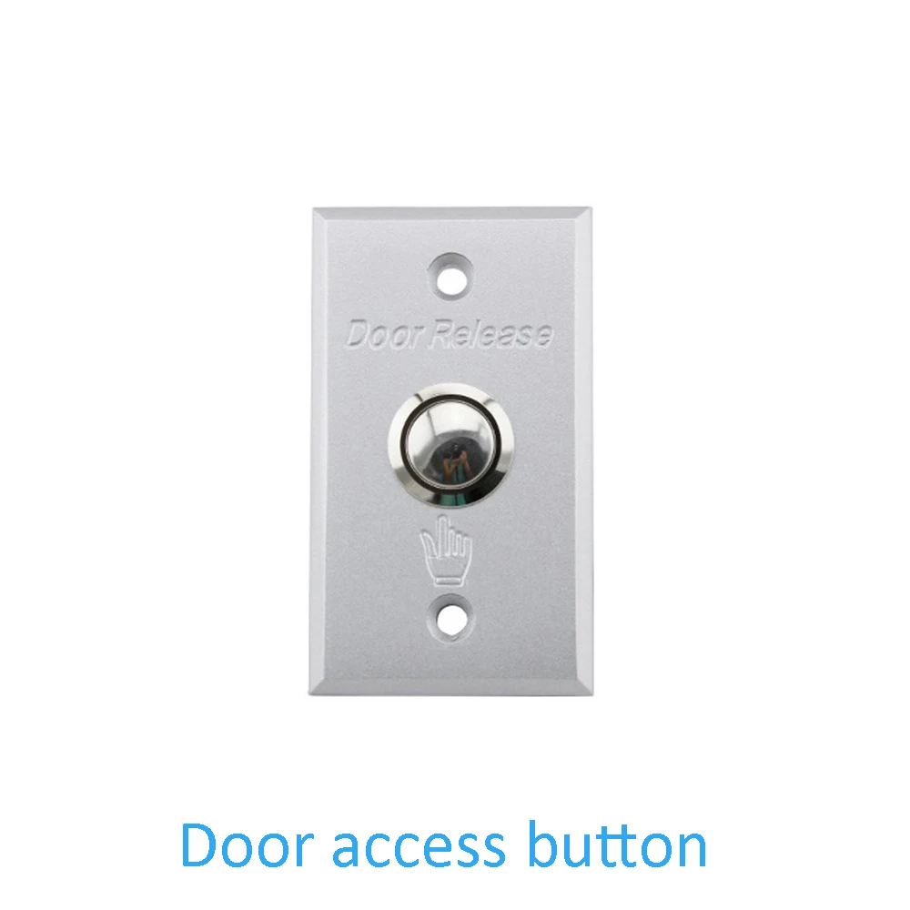 10 pces porta sistema de controle acesso