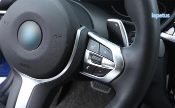 

Lapetus Steering Wheel Decoration Strip Frame Cover Trim For BMW 6 Series F06 F12 F13 2015 - 2018 ABS Matte / Carbon Fiber Look