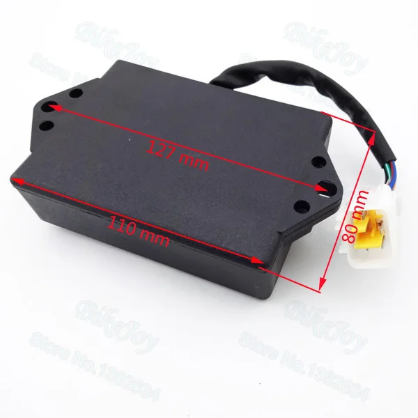 thumbnail image 2 of YOFMOO Performance Racing 6 Pin DC CDI Box For GY6 50cc - 90cc 110cc 125cc 150cc 200cc 250cc Scooter Atv Go Kart Moped Quad Dune Buggy Pit Dirt Bike Kymco Agility People Sento 50 125 150 2 of 11