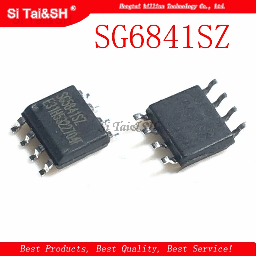 10 шт./лот ЖК-чип управления питанием SG6841 SG6841S SG6841SZ SOP-8 | Электронные компоненты и