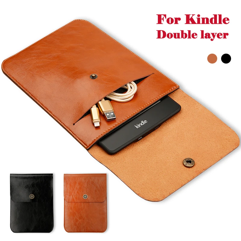 Buy PU Leather Sleeve Case For Amazon Kindle Paperwhite 1/2/3 Bag For Kindle