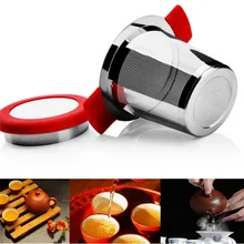 Чайник для заварки чая многоразовый сетчатый ситечко из нержавеющей стали фильтр интервальный рассеиватель для заварки чая с листьями