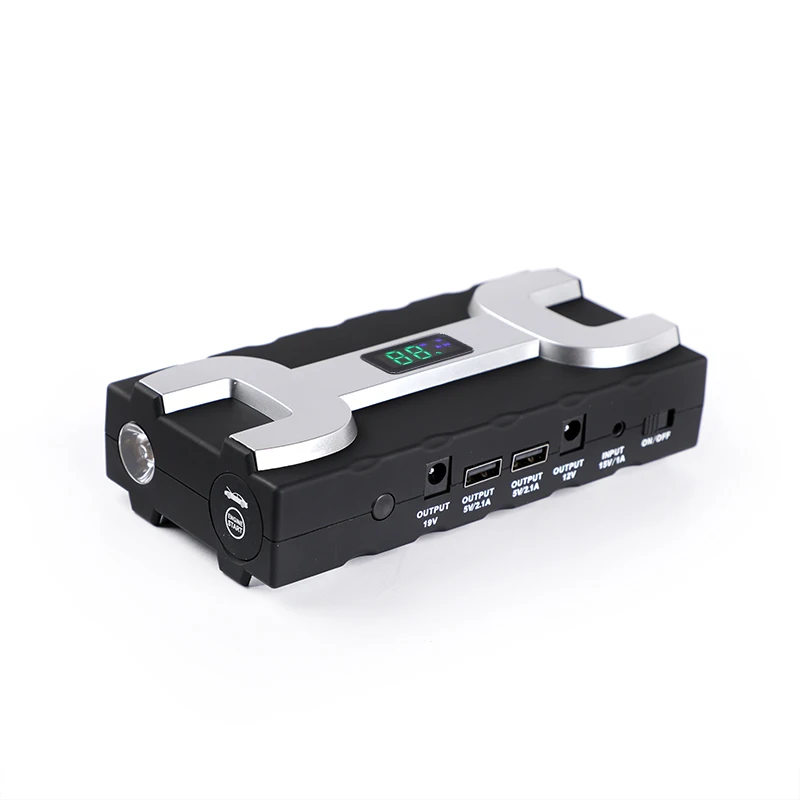 20000 мАч двойной USB портативный автомобильный стартер 600A пиковое зарядное устройство для аккумулятора-компактный внешний аккумулятор для мобильных устройств