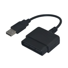 Высокое качество для PS2 Play Station 2 джойстика геймпад для PS3 ПК USB игровой контроллер кабель адаптер конвертер