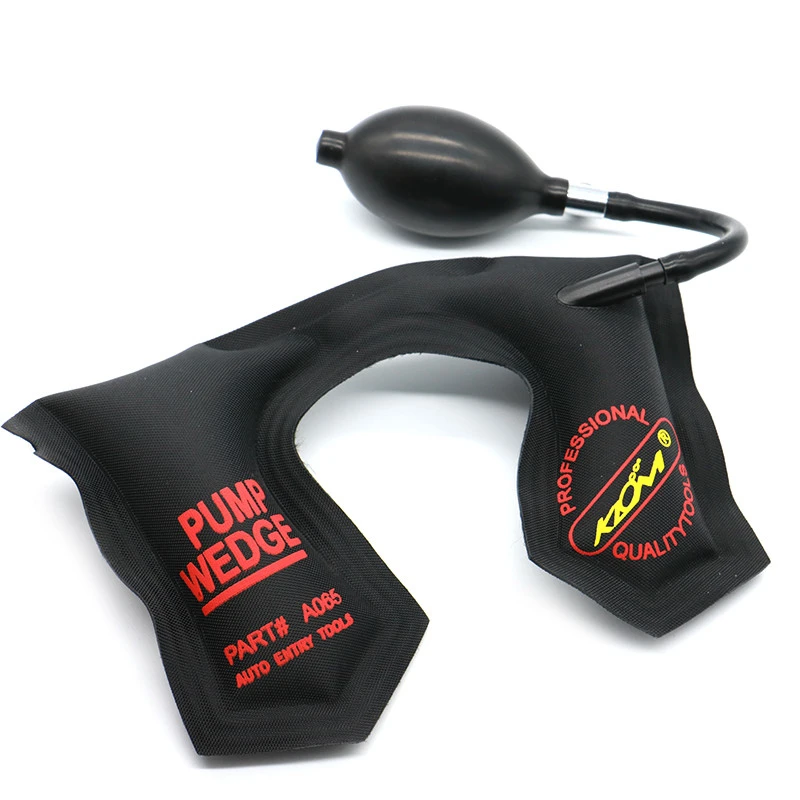 PDR Dent Tool Universal U Shape Air Wedge Pump Airbag Locksmith Tool Lock Pick Opener Tool Black Color for Car Door Windows Door