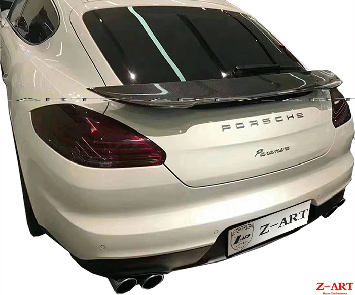 

Z-ART real carbon fiber rear spoiler For Porsche Panamera 2014-2017 carbon fiber rear wing for Porsche 970 970.2 turbo rear wing