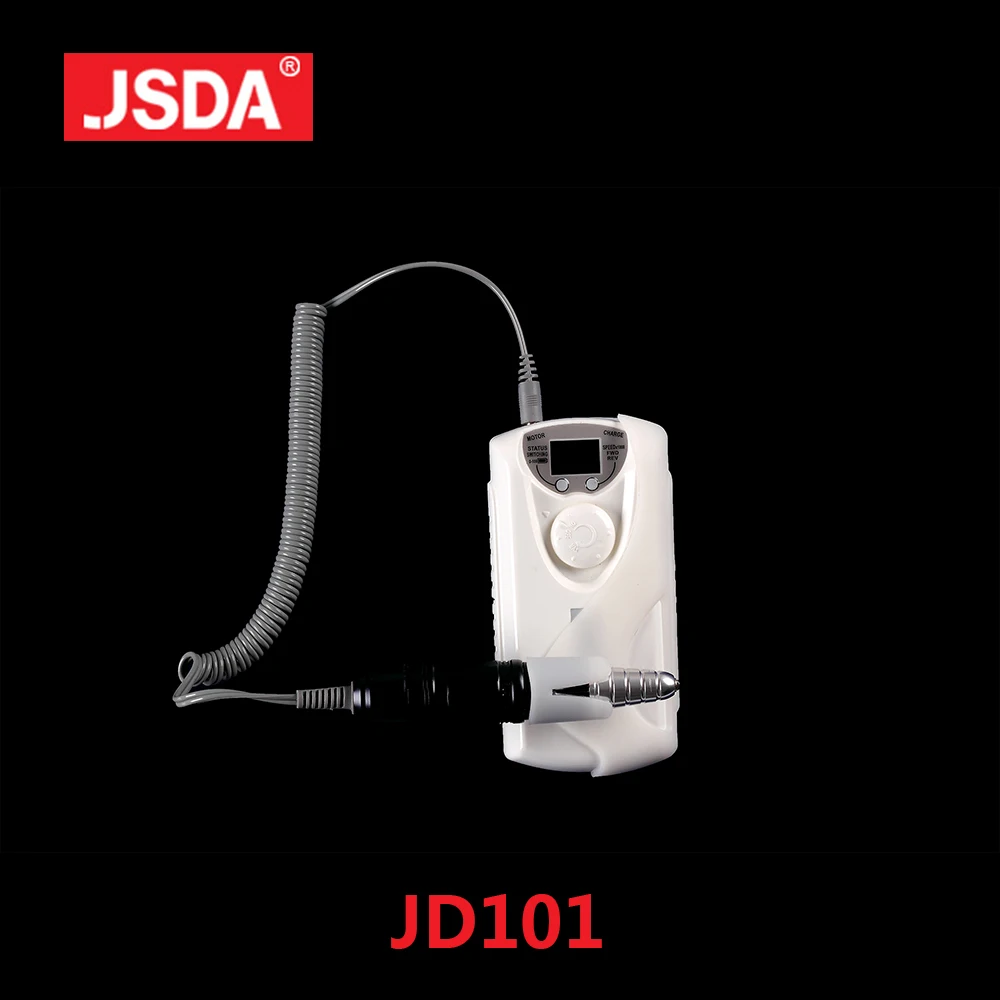 Бесплатная доставка JSDA JD101 30000 об/мин портативная дрель для ногтей перезаряжаемая