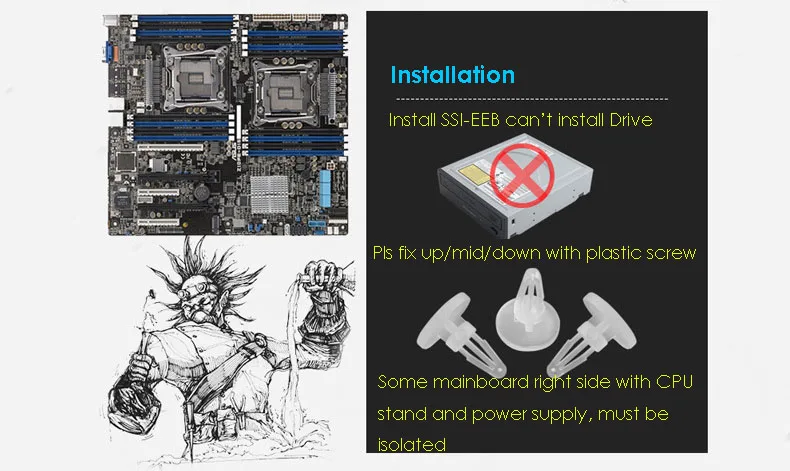 DIY USB3.0 Настольный ATX Mid Tower чехол для компьютера Поддержка IATX Micro-ATX SSI-EEB материнская плата игровой геймер настольные компьютеры чехол s Tower