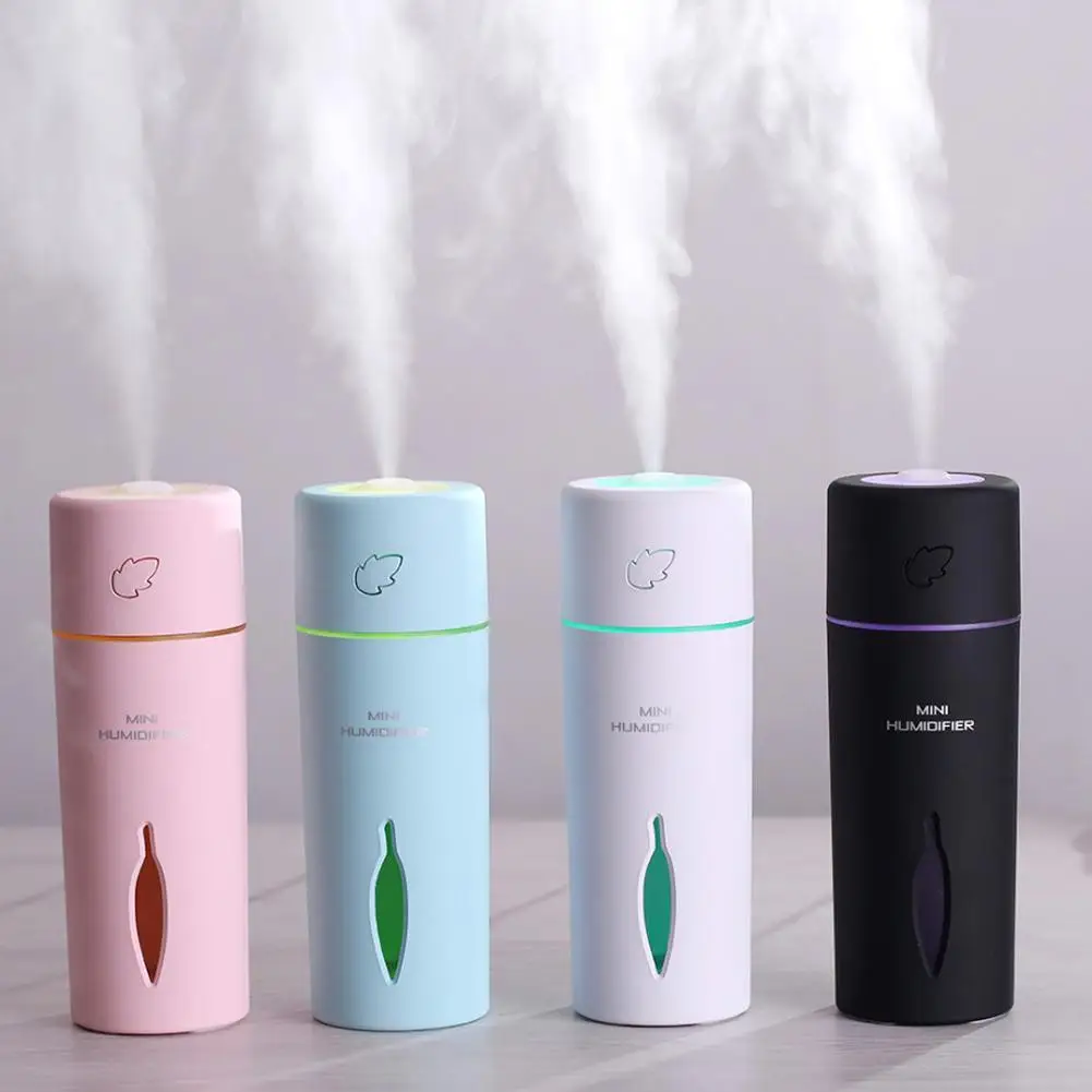 

Portable 230ml Ultrasonic LED Night Light Cup Aroma USB Charging Humidifier Air Essential Oil Aroma Diffuser Purifier Atomizer