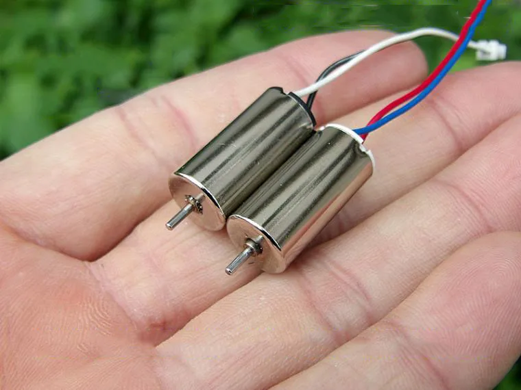 Free shipping 2 pcs 10*20.7mm DC3.7V 40000 RPM Miniature Hollow Cup Motor with optional propeller for flight model/toy/DIY etc. |