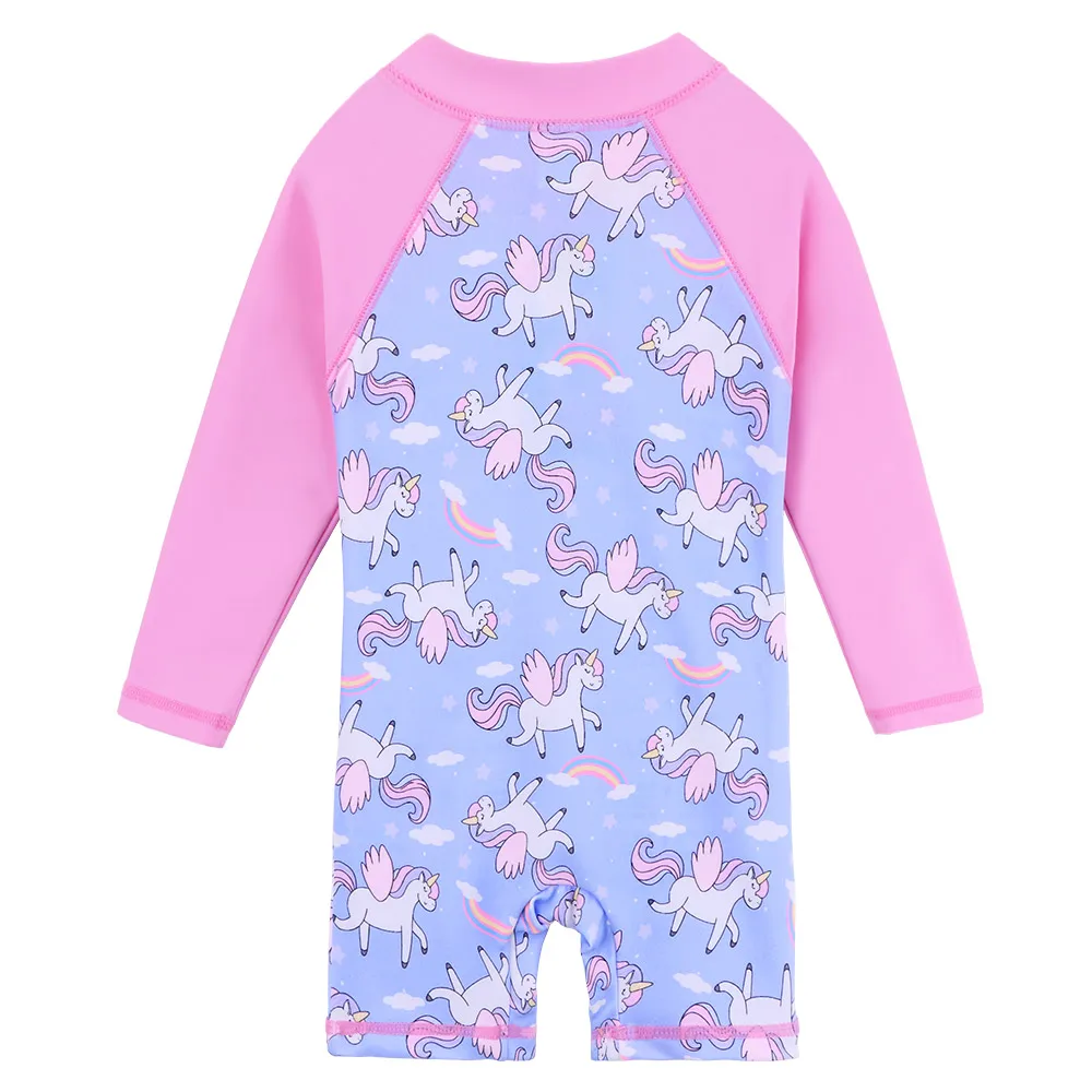 Long Sleeve Unicorn One Piece Swimsuit Unilovers