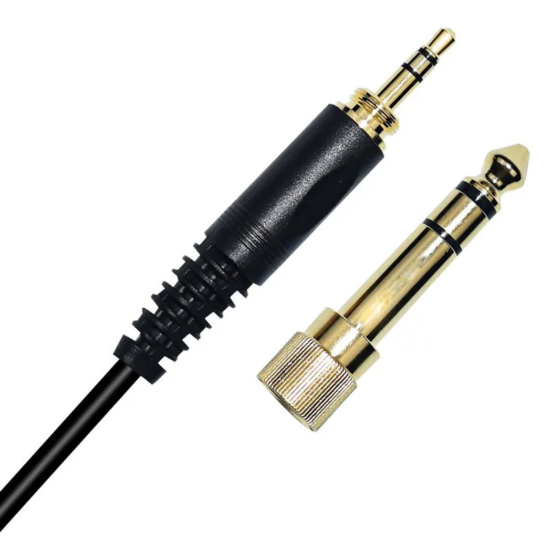 SHELKEE Extension Spring Relief Coiled Audio Cable for Sennheiser HD25 HD25 1 II HD25 C HD650 HD 480 HD 25 HD600 Headphone