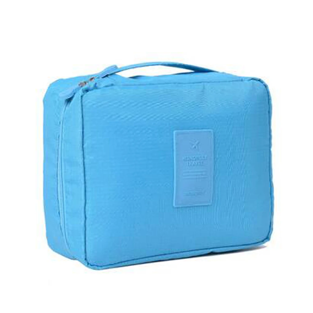 Портативный косметический чехол на молнии, сумка-Органайзер, сумка для хранения, универсальные сумки - Цвет: NO3