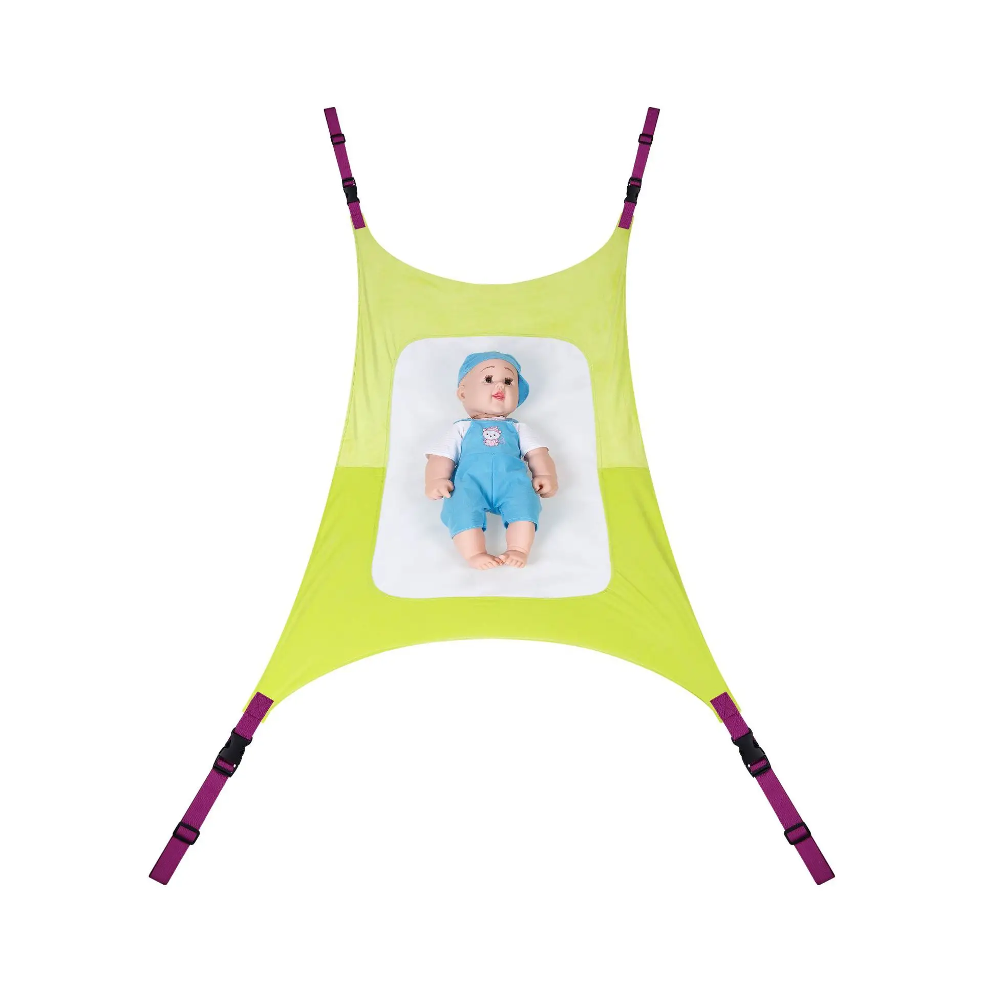 Baby Bed Newborn Hammock Detachable Easy To Carry Folding Crib Male and Female Baby Adjustable Elastic Bed Travel Bed Baby Nest