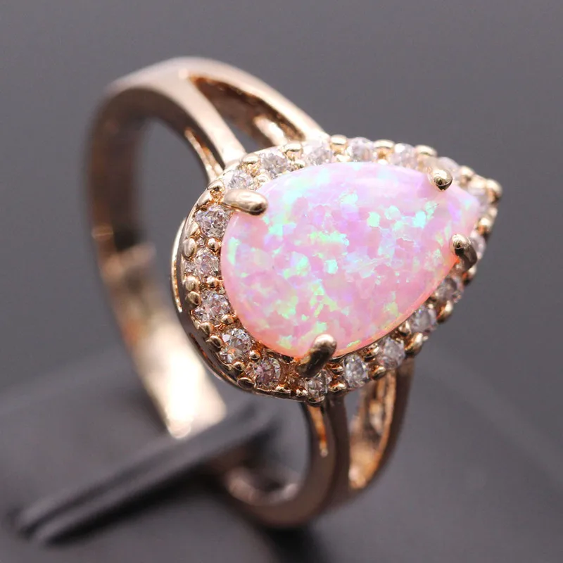 Resultado de imagen para synthetic opal rings