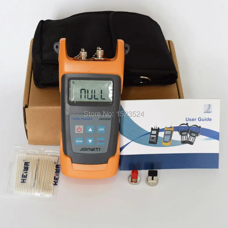 

JW3304N Optical Fiber Ranger Mini OTDR Principle Tester Meter with FC/SC/ST Connector