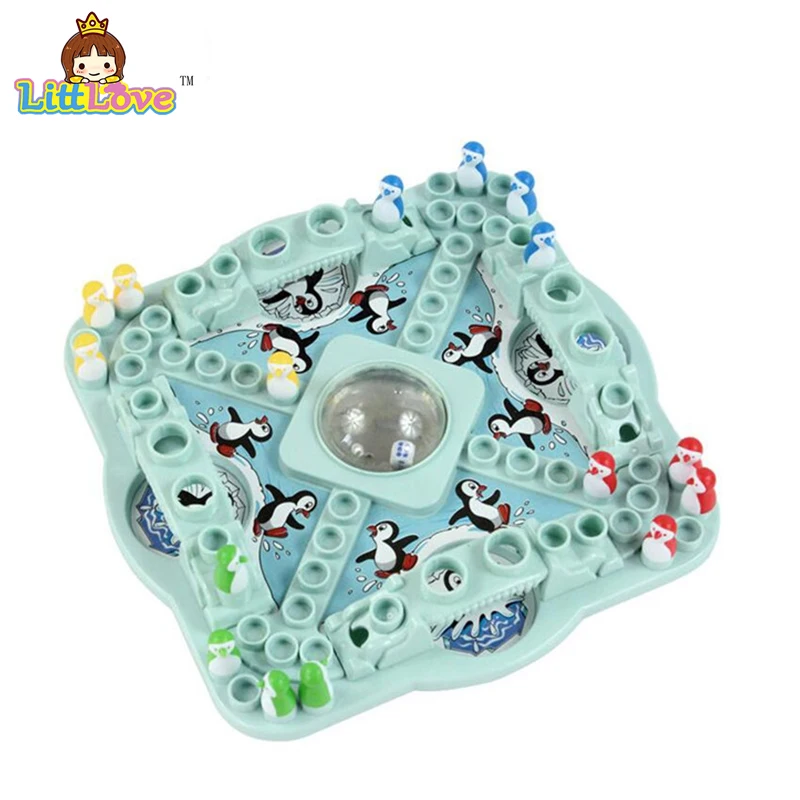 LittLove Family Competition Game POP N'drop игрушки для пингвинов Настольная шахматная доска