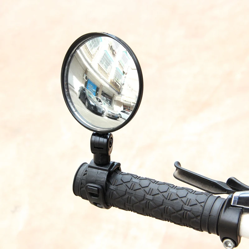 

Universal Bicycle Handlebar Mirror Handlebar Rearview Mirror 360 Degree Rotate For Bike MTB With Install Belt