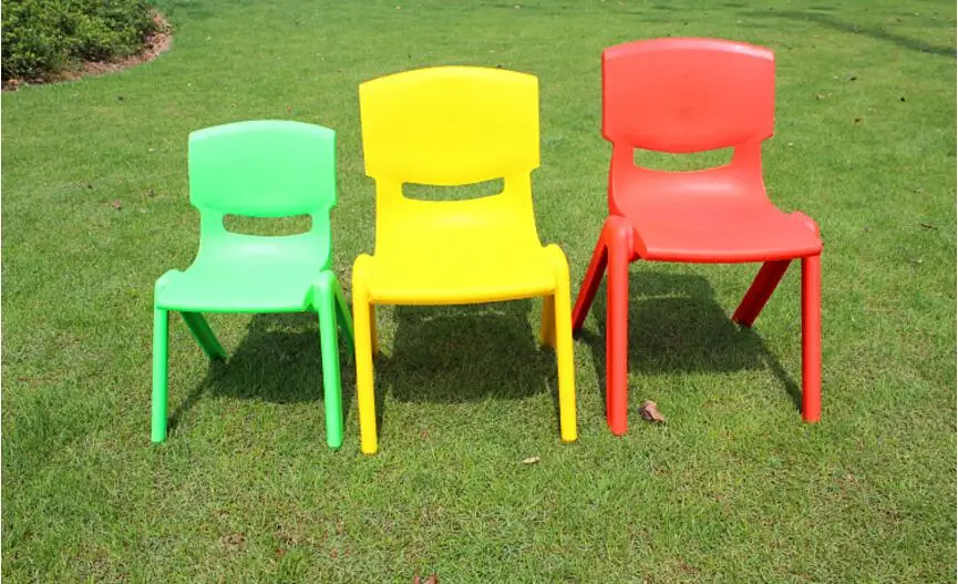 43*30*24CM Eco-friendly PP Kindergarten children chairs  Safety small armchair