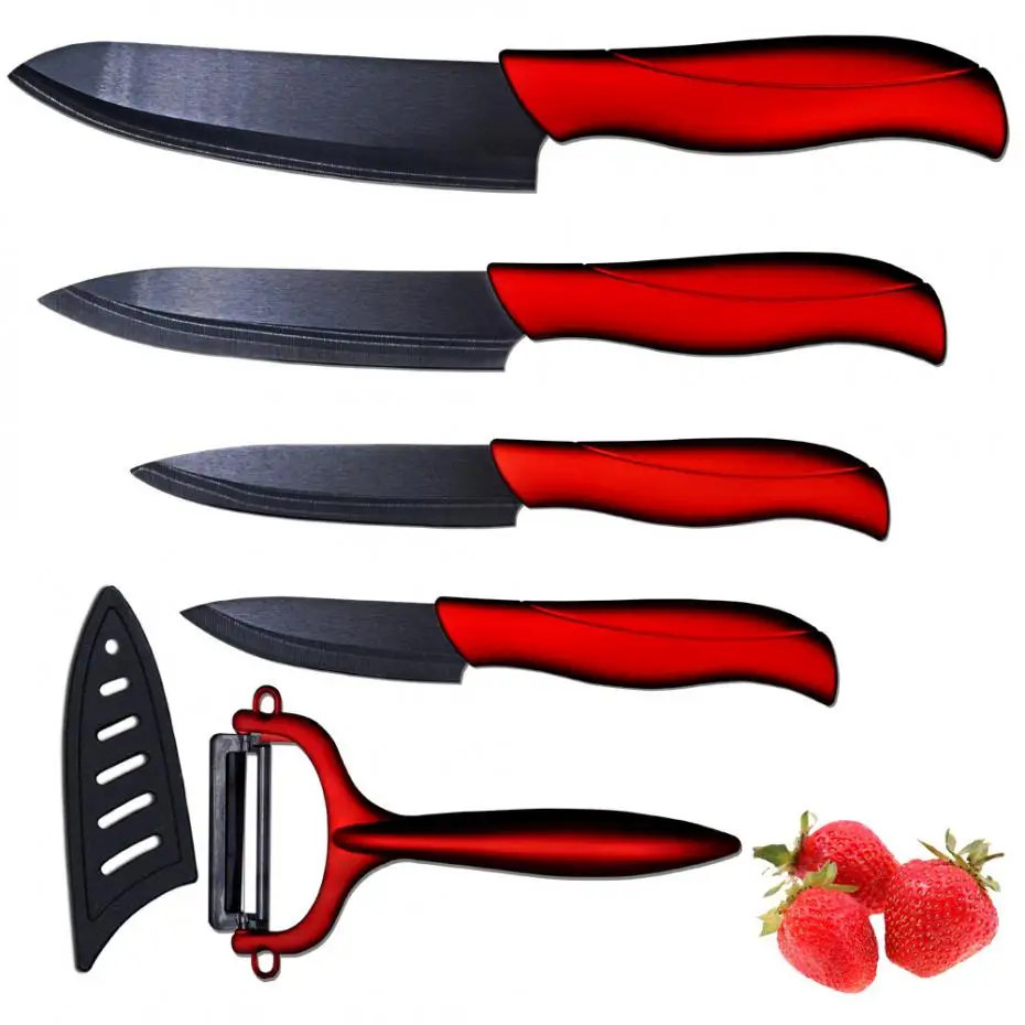 Kitchen Knives & Accessories Ceramic Knife Set 3"/4"/5"/6" Inches Chef