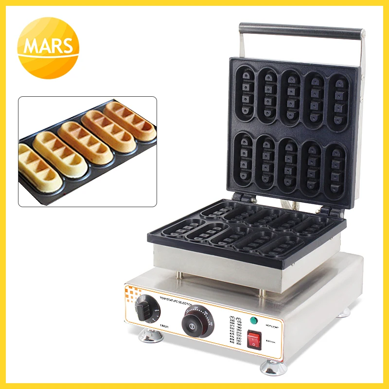 Mars Nonstick 10pcs 110v 220v Commercial Waffle Sticks Commercial