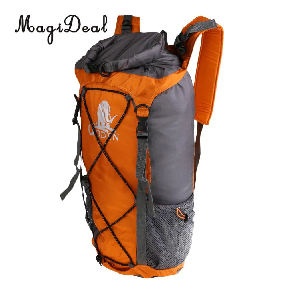 MagiDeal, большой, Сверхлегкий, водонепроницаемый, сухая сумка, рюкзак для каноэ, лодок, каякинга, кемпинга, рыбалки, велоспорта, путешествий, пляжа, плавания