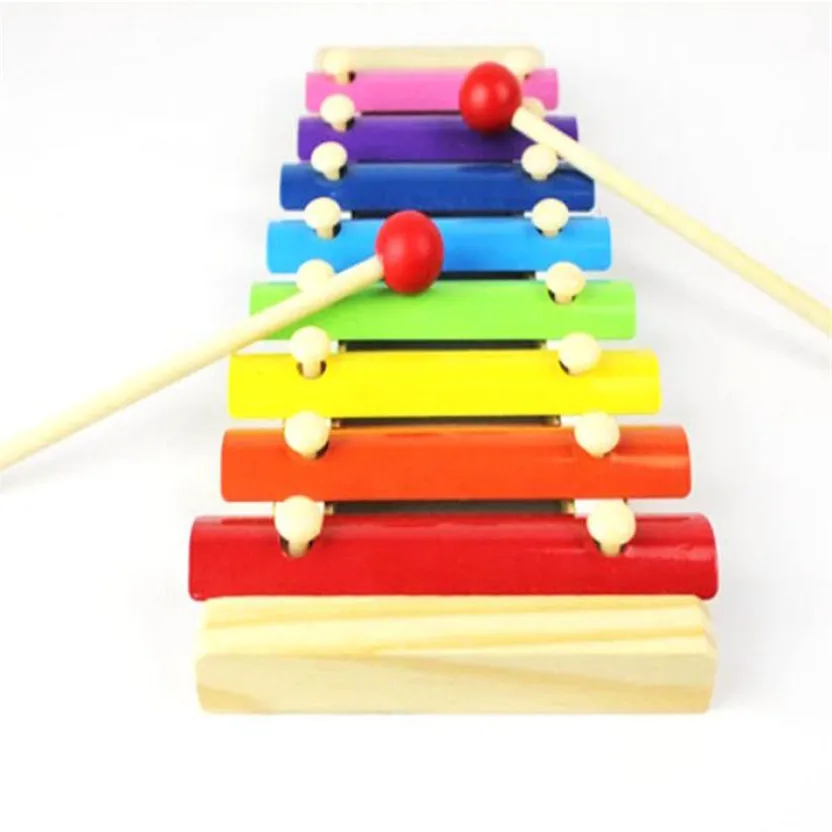Детские музыкальные игрушки ксилофон мудрость развитие Деревянный инструмент. Q30 AUG10
