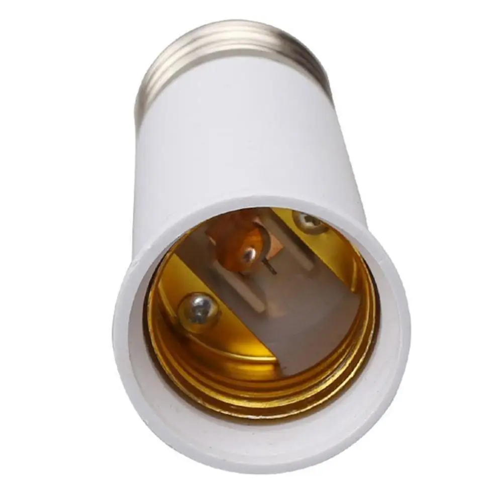 

SOLLED E27 to E27 95mm Extend Socket Base Lamp Holder Converter Light Bulb Cap Conversion Adapter