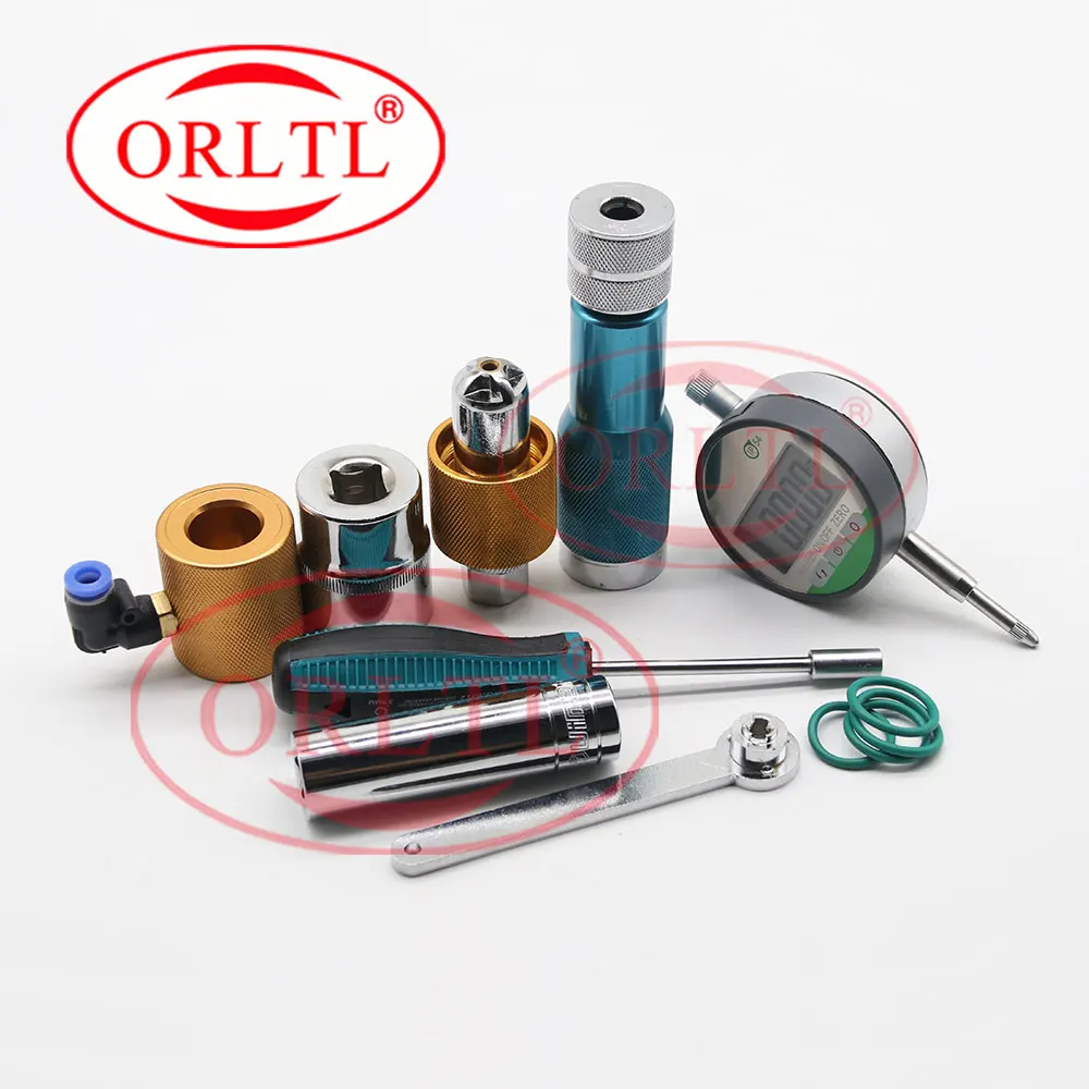 

ORLTL diesel Cat Injector Shims Gap Gasket Adjusting Measuring Tools Disassemble and Removable Kits for CAT 320D HEUI