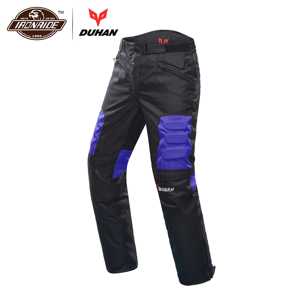 

DUHAN Motorcycle Pants Men Motorbike Hip Protector Moto Pants Armor Trousers Protective Gear Motocross Ridig Pants