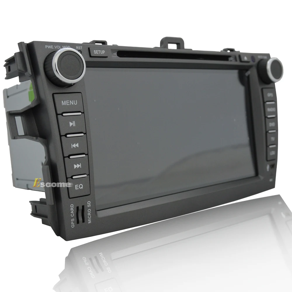 Excellent Pure Android 6.01 Car DVD Gray color for Toyota Corolla 2006 2007 2008 2009 2010 2011 With Octa Core Radio Bluetooth 5